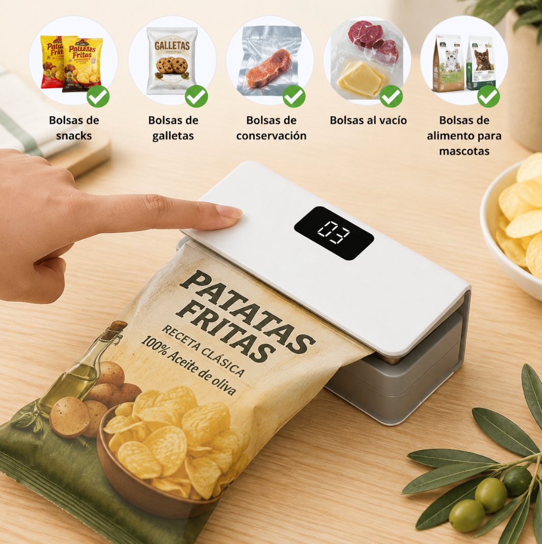 Nolvi / Sellador portable para bolsas