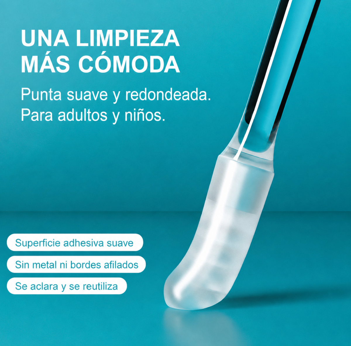 Limpiador de orejas adhesivo -  Nolvi